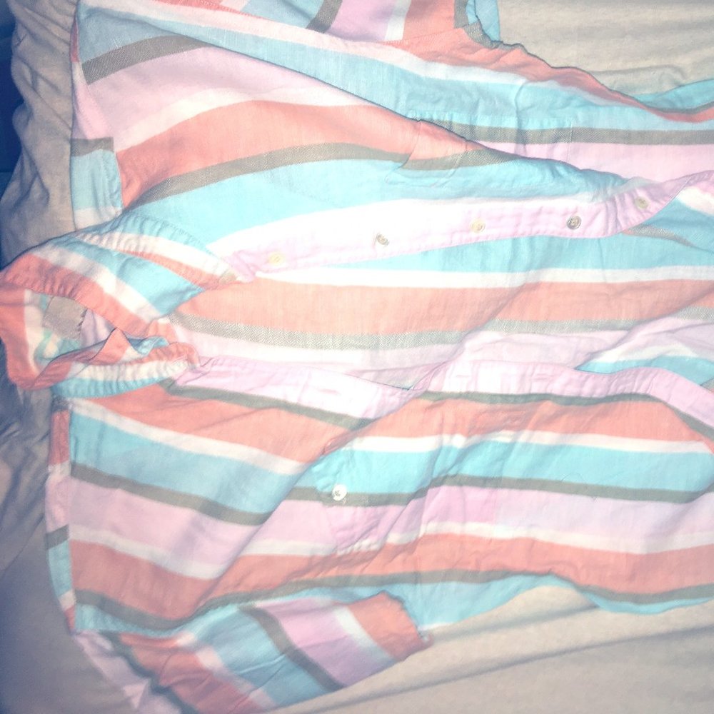 Pink and Blue Liz Claiborne Shirt